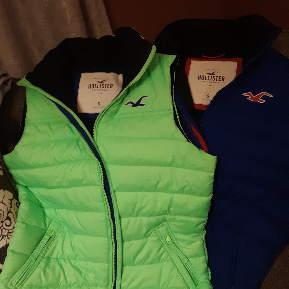 HOLLISTER Puffer Vest small men/women/teen kids